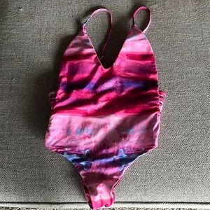 One piece bathing suit